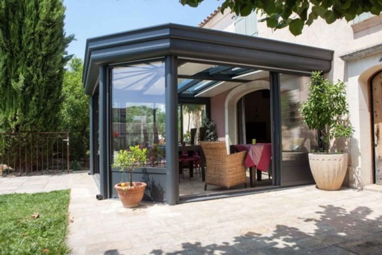 Extension sur terrasse