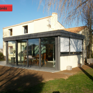 Rénovation d'une ancienne véranda sur terrasse