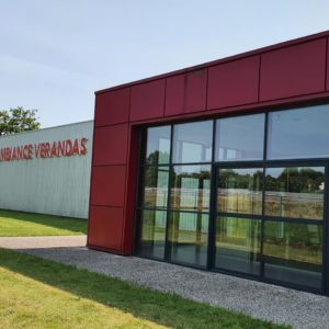 Showroom de menuiserie aluminium en Vendée