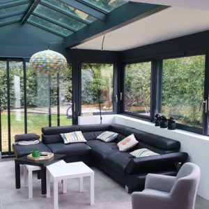 Extension toit plat