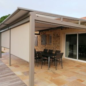 Pergola à toile Protection solaire